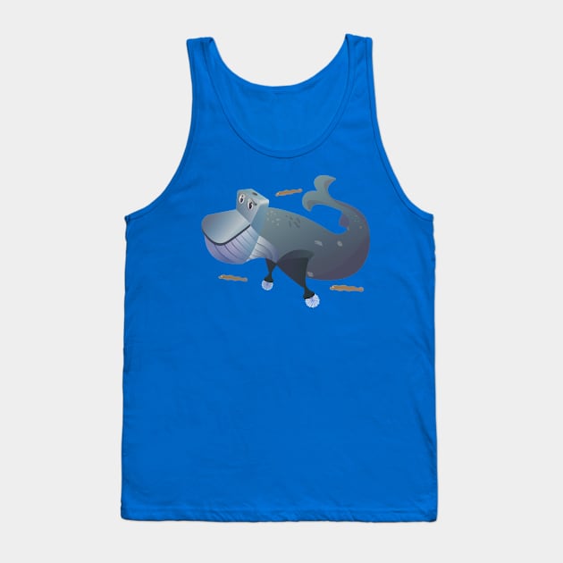 Wc Whale Tank Top by TIERRAdesigner